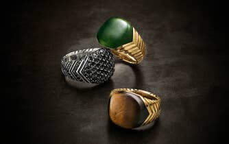 David Yurman Chevron tags