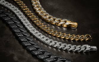 David Yurman curb chains.